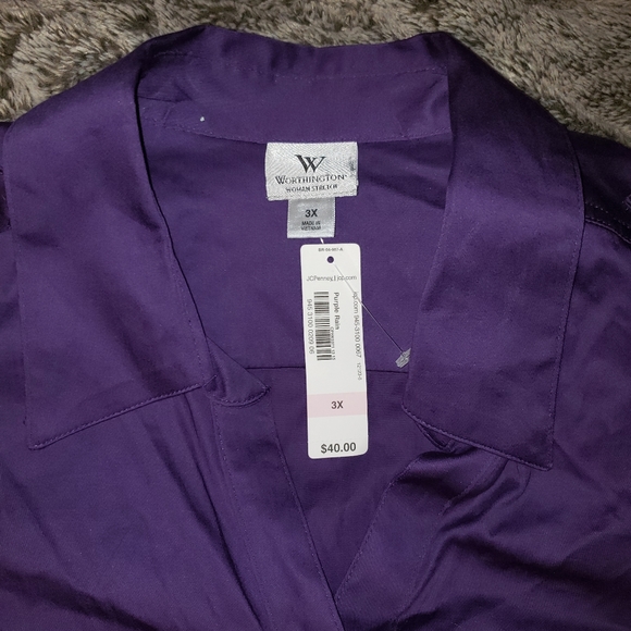 Worthington stretch blouse - Picture 2 of 4